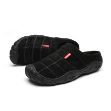 Wholesale Astonishing Flat Foot Shape Male Slippers Size 39-46 Comfortable Warm Plush Non-slip Indoor Winter Shoes Men Slippers